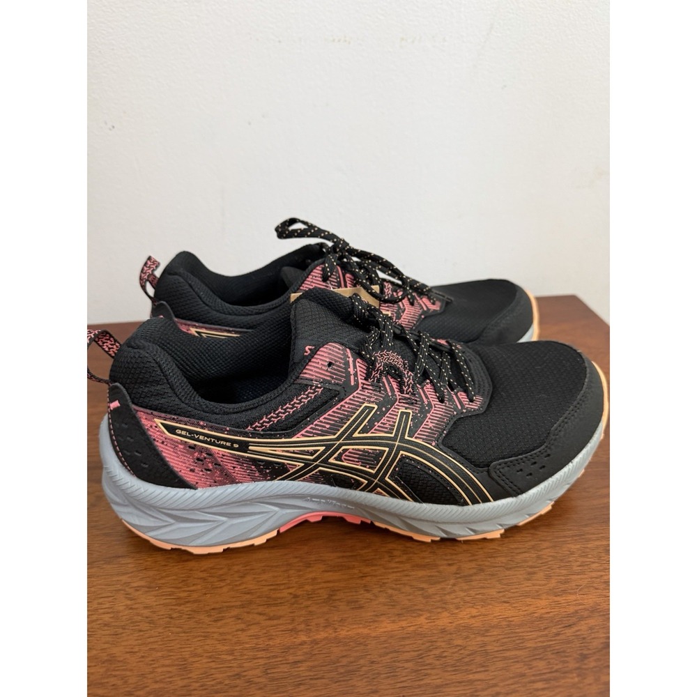 ASICS Women's Gel Venture 9 Black Summer Dune Running Size 9.5M NWOB